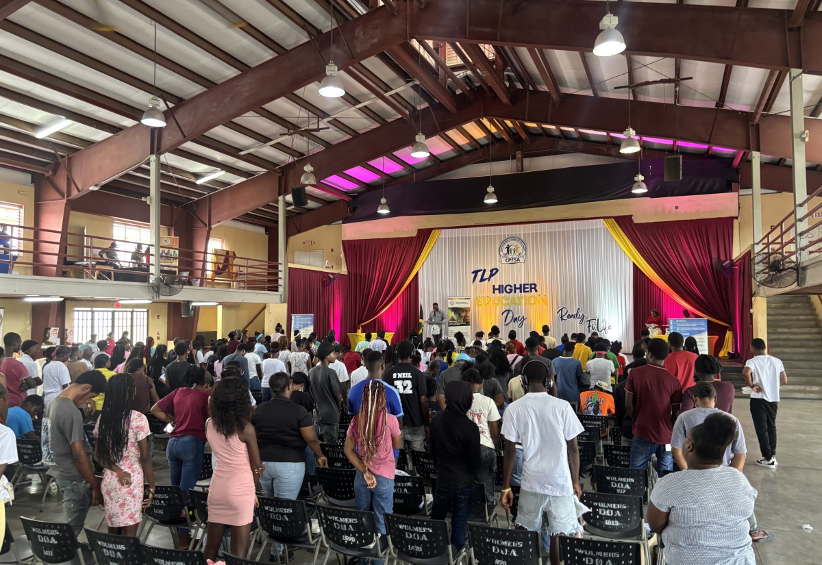An event inside the Douglas Orane Auditorium