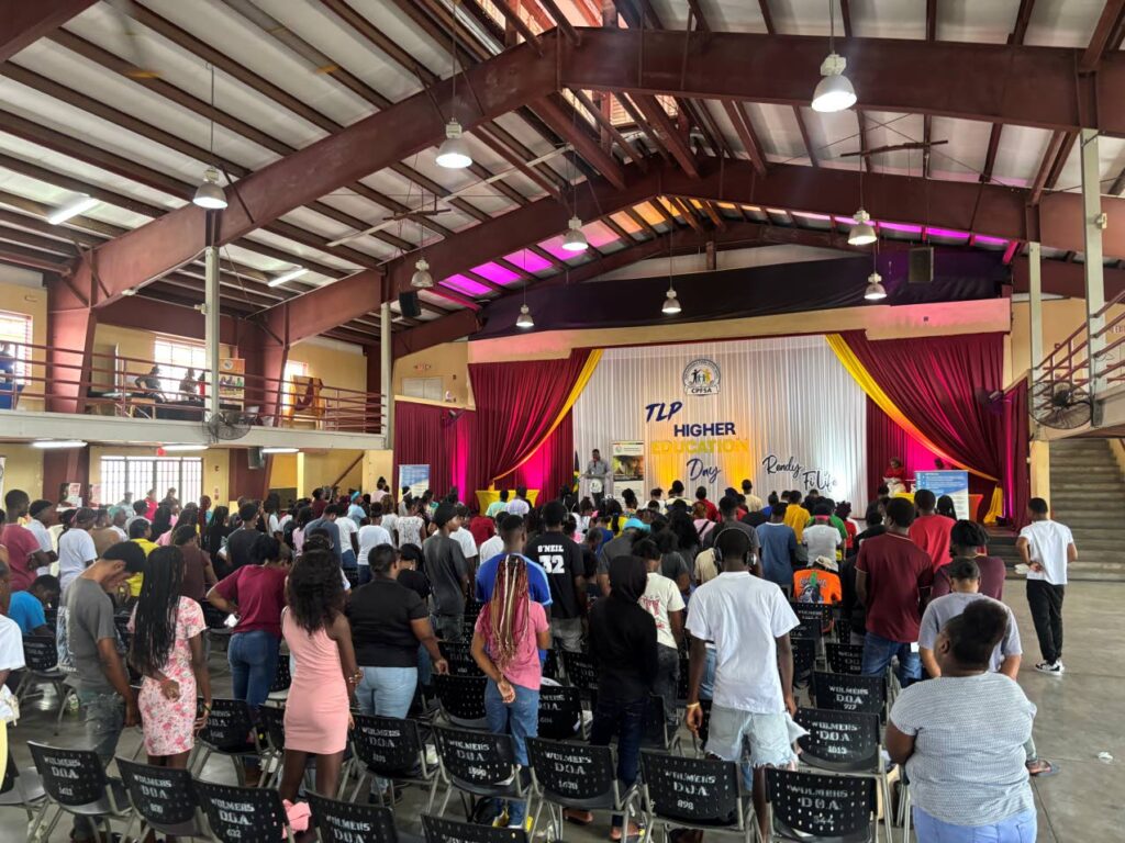 TLP Higher Education Day inside the Douglas Orane Auditorium. Photo: Jamaica Observer / JIS