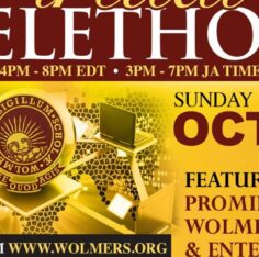 Alumni COVID-19 Relief Telethon, 25 October 2020. Graphic as published by Caribbean National Weekly.