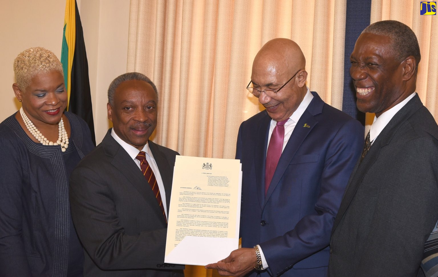 Proclamation of Wolmer’s Day, King’s House, 17 May 2019.