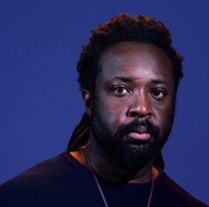 Marlon James. Photograph as published with the Booker Prize coverage.