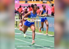 Champs 2025 — Wolmer’s Girls Class 2 100m hurdles. Jamaica Observer