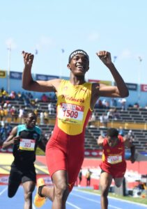 Mario Ross of Wolmer’s Boys. Photo: Naphtali Junior / Jamaica Observer