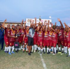 Wolmer’s over-40 football. Jamaica Observer