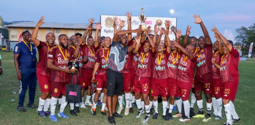 Wolmer’s over-40 football. Jamaica Observer