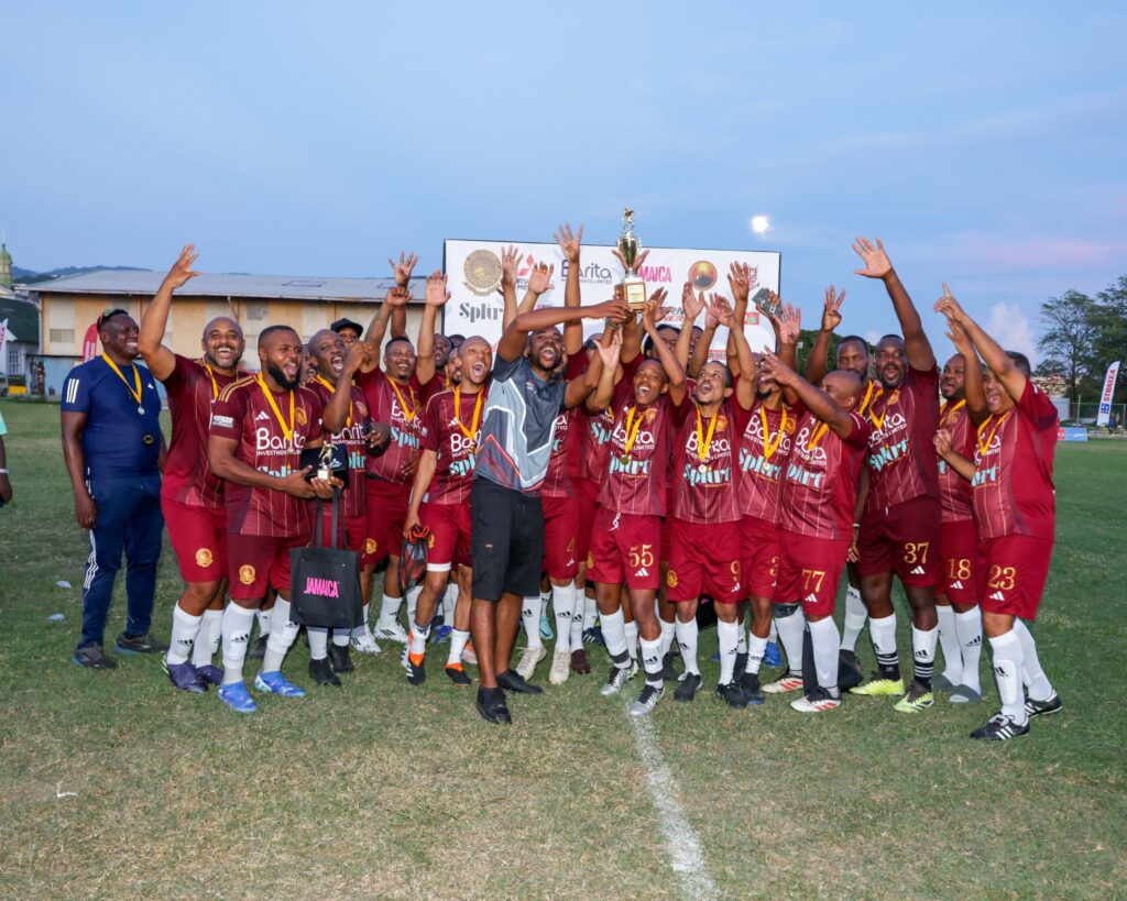 Wolmer’s over-40 football. Jamaica Observer