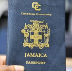 A Jamaican passport. Photo: Jamaica Observer, 3 October 2025.