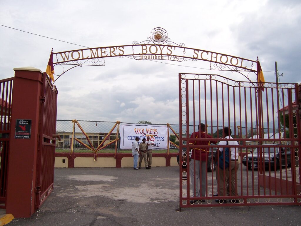 Entrance to Wolmer’s Boys’ School at National Heroes Circle. Photo: Facebook @WolmersOldBoysAssociation / Our.Today, 4 May 2025