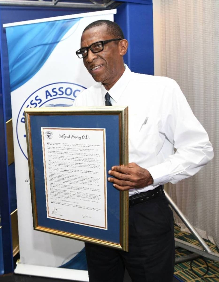 Veteran journalist Balford Henry. Photo - File Jamaica Gleaner, October 8, 2026.
