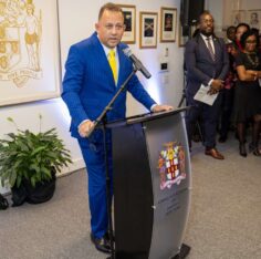 Photograph published with NY Carib News, October 7, 2026.